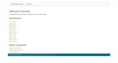 Desktop Screenshot of convertbaseunits.info